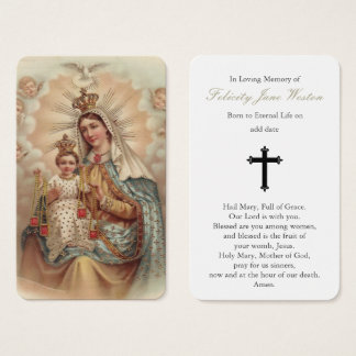 Gebetskarte | Mary weint nicht