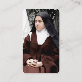 Gebetskarte | Saint Thérèse Visitenkarte