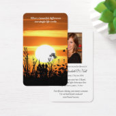 Gebetskarte | Sonnenuntergang (Schreibtisch)