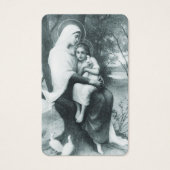 Gebetskarte | St Anne & Child Mary (Vorderseite)