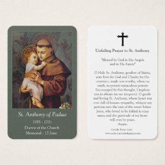 Gebetskarte | St Anthony 02