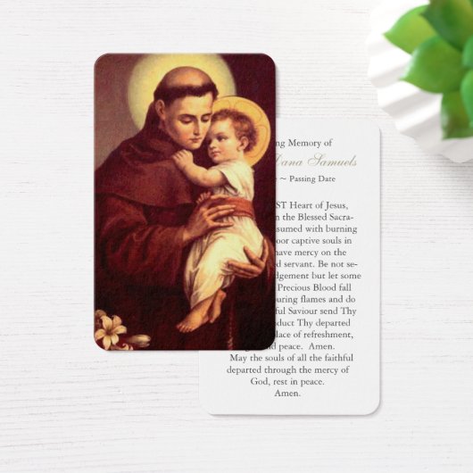 Gebetskarte | St. Anthony 4 (Schreibtisch)