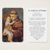 Gebetskarte | St. Anthony Padua