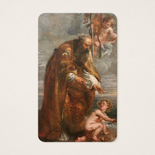 Gebetskarte | St. Augustine 5 (Vorderseite)