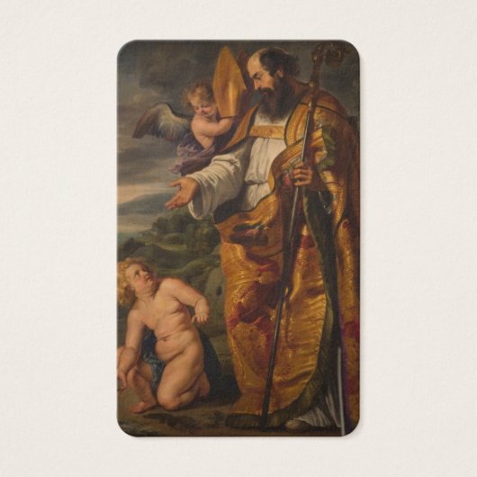 Gebetskarte | St. Augustine 6 (Vorderseite)