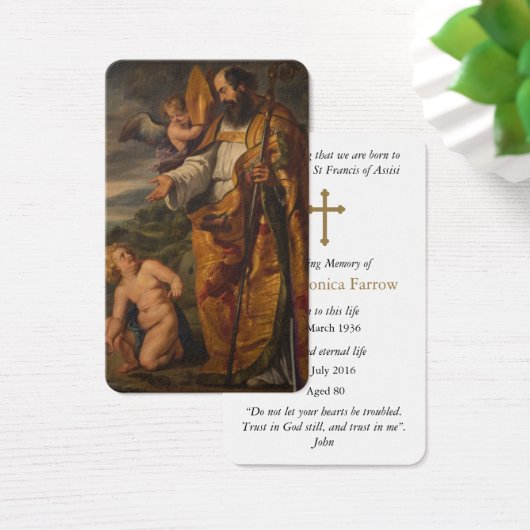 Gebetskarte | St. Augustine 6 (Schreibtisch)