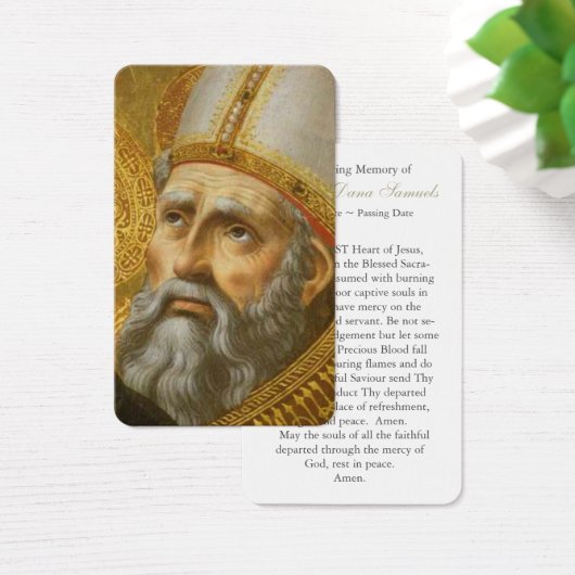 Gebetskarte | St. Augustine 7 (Schreibtisch)