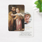Gebetskarte | St. Joseph & The Christ Child (Schreibtisch)