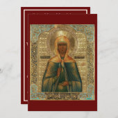 Gebetskarte St. Mary Magdalene Feiertagskarte (Vorne/Hinten)