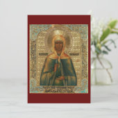 Gebetskarte St. Mary Magdalene Feiertagskarte (Stehend Vorderseite)