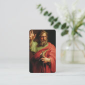 Gebetskarte | St. Paul & Foto Visitenkarte (Stehend Vorderseite)