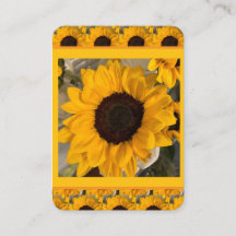 Gebetskarte Sunflower