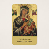 Gebetskarte | Unsere Dame, die ständig Hilfe erhäl (Vorderseite)