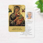 Gebetskarte | Unsere Dame, die ständig Hilfe erhäl (Schreibtisch)