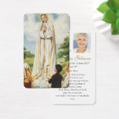Gebetskarte | Unsere Dame von Fatima (Schreibtisch)