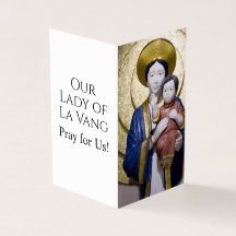 Gebetskarte Unserer Lieben Frau von La Vang