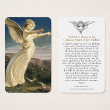 Gebetskarte | Viktorianischer Angel