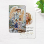 Gebetskarte | Vintager Wächter Angel (Schreibtisch)