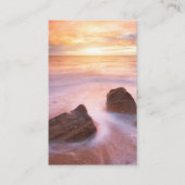 Gebetskarten für die Beerdigung Schöne Seascape Visitenkarte (Vorderseite)