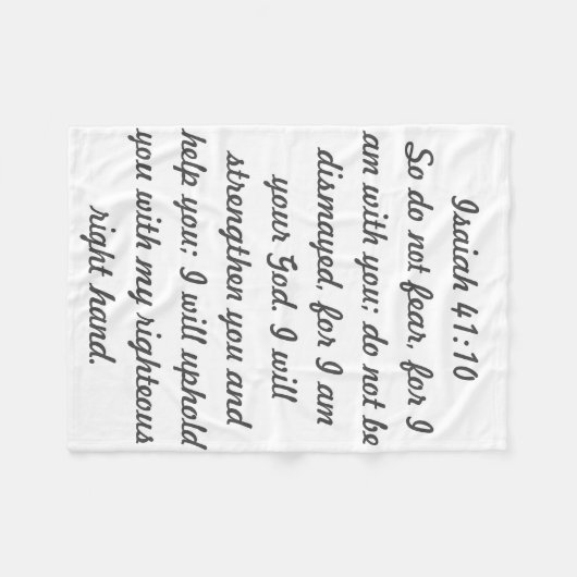 Gebetskeule Fleecedecke (Vorderseite (Horizontal))