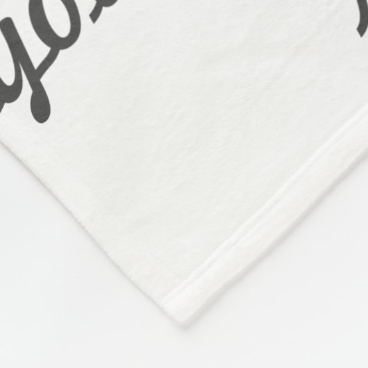 Gebetskeule Fleecedecke (Ecke)