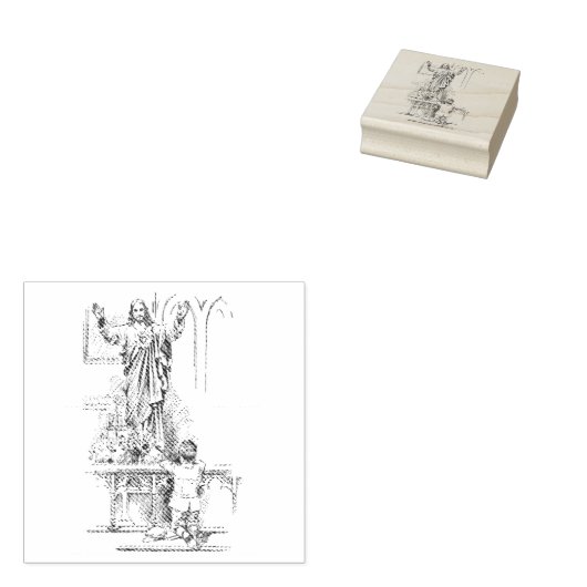 Gebetskind Gummistempel (Stempel)