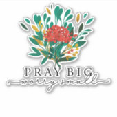 Gebetskorb Christlich Bibelverse Sticker (Vorderseite)