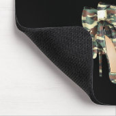 Gebetskrieger Camo High Heels Bogen Glaube Gott Je Mousepad (Ecke)