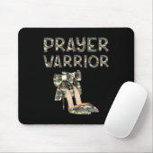 Gebetskrieger Camo High Heels Bogen Glaube Gott Je Mousepad (Mit Mouse)