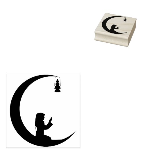 Gebetskunst-Briefmarke Gummistempel (Stempel)