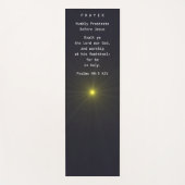 Gebetsmat in Englisch & Spanisch (Front & Back) . Yogamatte (Vorderseite)