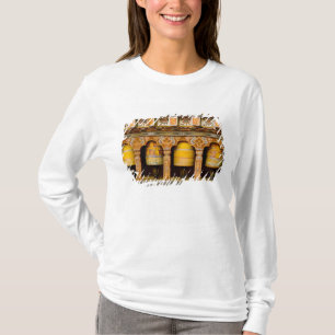 Gebetsmühlen, Mani-Rad in Trongsa Dzong, T-Shirt