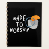 Gebetsmühlenartig gemacht - Christliches Zitat Ins Planer (Vorderseite)