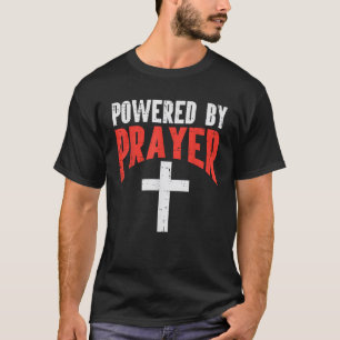 Gebetsmut Kreuz Gott Christlichen Menschen Wo T-Shirt