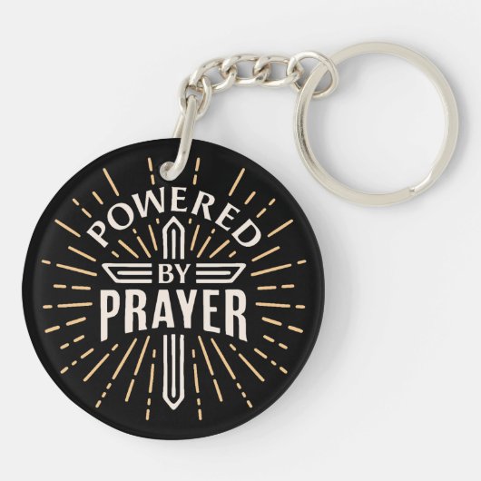 Gebetsmut Schlüsselanhänger (Rückseite)