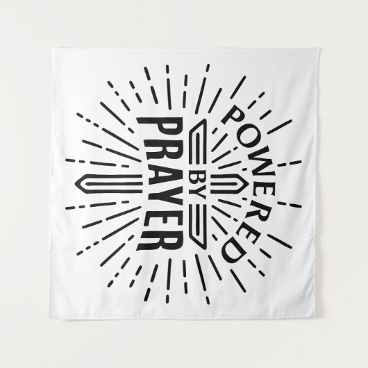 Gebetsmut Wandteppich (Vorderseite (Horizontal))