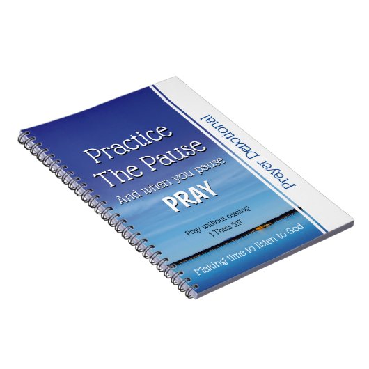 Gebetspraxis im PAUSE-Journal Notizblock (Rechte Seite)