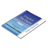 Gebetspraxis im PAUSE-Journal Notizblock (Linke Seite)