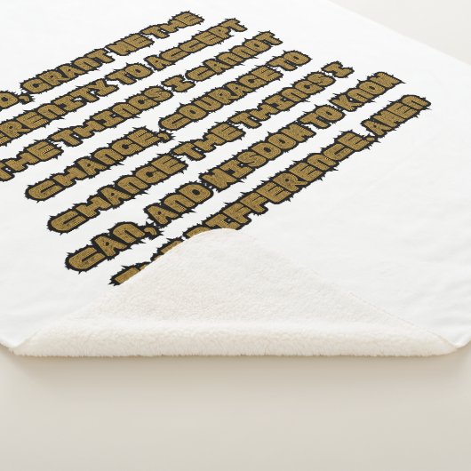 Gebetspreis auf Glaubensbasis Sherpadecke (3/4)