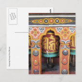 Gebetsrad Postkarte (Vorne/Hinten)