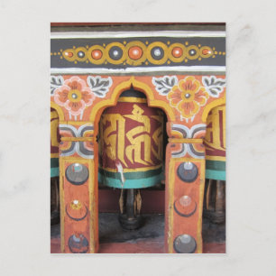 Gebetsrad Postkarte