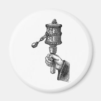 Gebetsrad (Tibet) Magnet