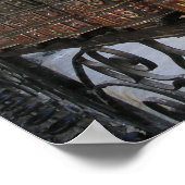 Gebetsräder Poster (Ecke)