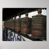 Gebetsräder Poster (Vorne)