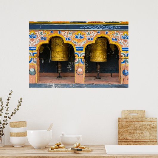 Gebetsräder Poster (Küche)