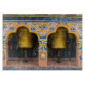 Gebetsräder Schneidebrett (Vorderseite)