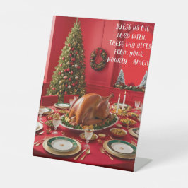 Gebetsschild Sockelschild