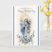 Gebetstag der religiösen Blumenmütter Karte (Gelbe Blume)