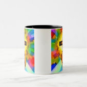 Gebetszeit Zweifarbige Tasse (Mittel)