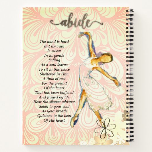 Gebetszeitschrift ausblenden notizblock (Rückseite)